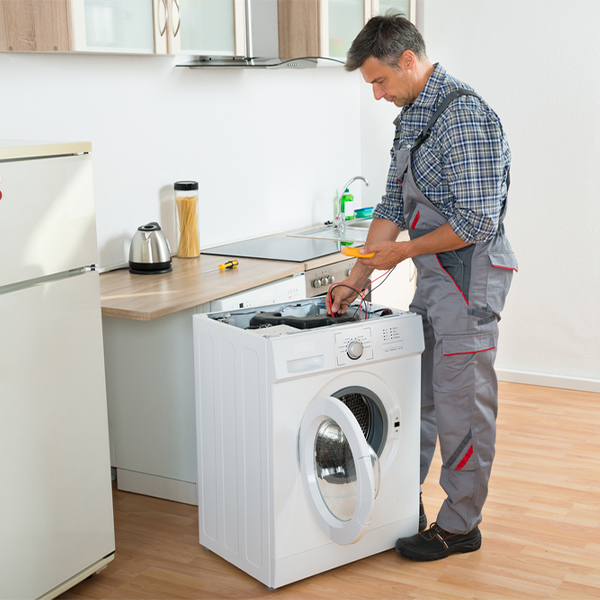 can you walk me through the steps of troubleshooting my washer issue in San Gabriel